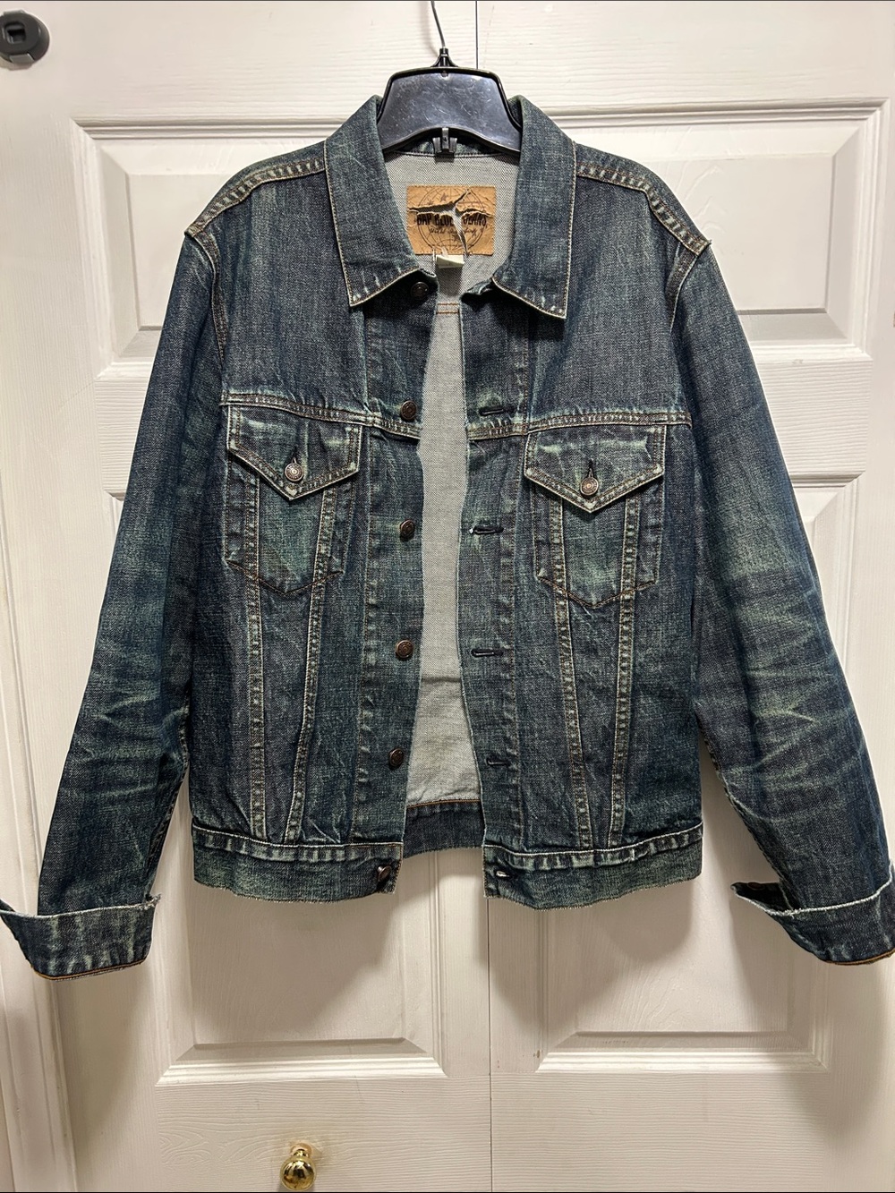 GAP Men's Faded Indigo Denim Jacket